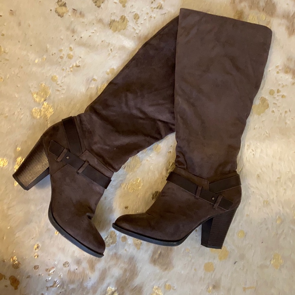 Knee High Brown Boots